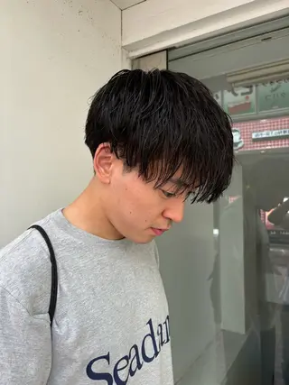 ショート メンズ men's/perm colorDaijuのヘアスタイル