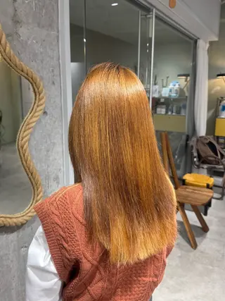 ロング クロダ ワカハのヘアスタイル