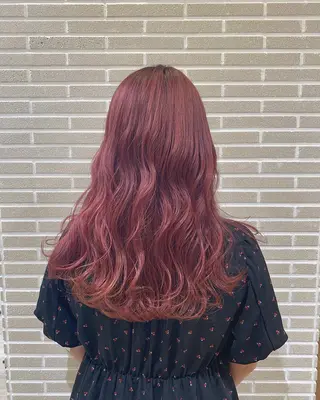 ミディアム 植田 菜月のヘアスタイル