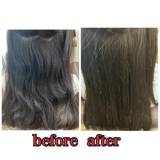 ロング 平 真亜里のヘアスタイル