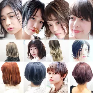 ミディアム カラー ダブルカラー🎉 ハイトーン🎉スドウのヘアスタイル