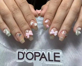 ネイル D‘OPALEサロン所属・トパサロン 上野kkのネイルデザイン