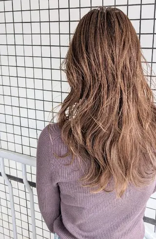 セミロング カラー Ruheplatz所属・HIKARI＠ Ruheplatzのヘアスタイル