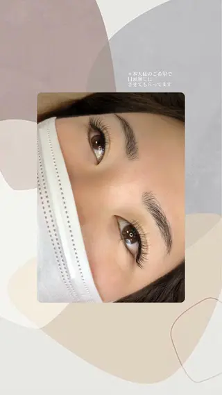 マツエク・マツパ K&E lashe /大垣　まつ毛、眉毛のマツエク・マツパデザイン