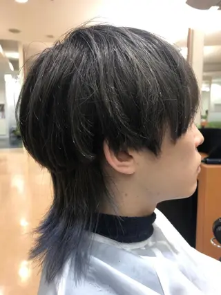 ショート カラー メンズ mod'shair船橋所属・ムロオカ ヨシキのヘアスタイル