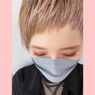 SANDRO所属・SANDRO eno☺︎のヘアスタイル