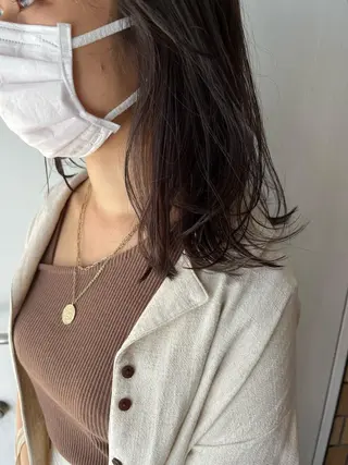 ミディアム 🍃透明感スタイル ｙｕ-ｋａ🍃のヘアスタイル