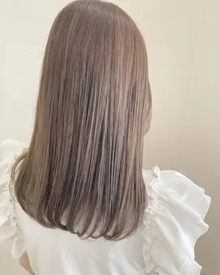 セミロング カラー 店長 ✂️ムラカミ キラリのヘアスタイル