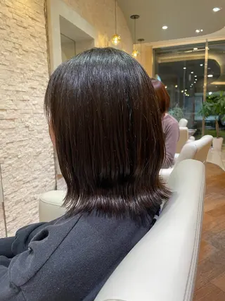 ミディアム キッズ 本多 美羽のヘアスタイル