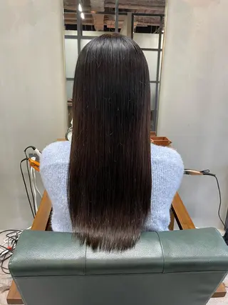 ロング S.BROOM なんばTAKUYAのヘアスタイル