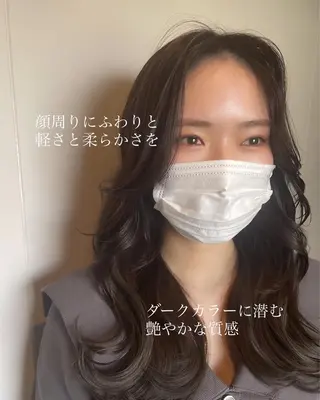 ロング カラー ヘアアレンジ topstylist 芳賀みなみのヘアスタイル