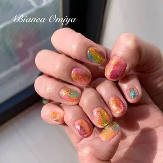 ネイル ビアンカ大宮 店長 モリサワレイラのネイルデザイン