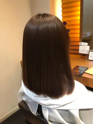 ミディアム 高山🐬髪質改善 池袋で縮毛矯正のヘアスタイル