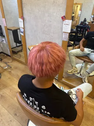 カラー メンズ 宮崎 稚世のヘアスタイル