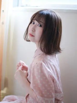 ショート ガレリアエレガンテ名駅店所属・【ショート/ボブ 丸みショート】深萱のヘアスタイル