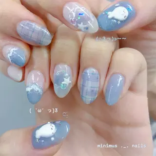 ネイル minimus._.nails(votre salon)所属・Kyu Yui(🇹🇼)のネイルデザイン