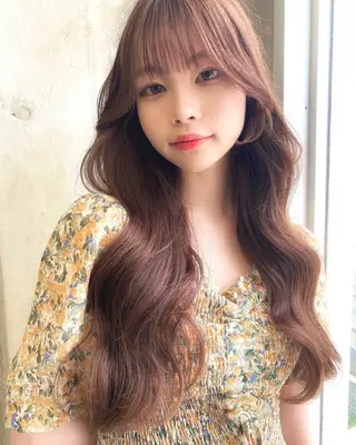 ロング カラー 韓国ヘア特化型美容師 カワノマイ🇰🇷のヘアスタイル