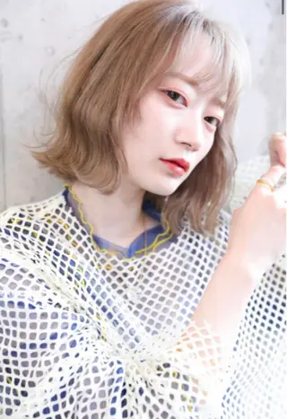 カラー 田中 愛羅のヘアスタイル