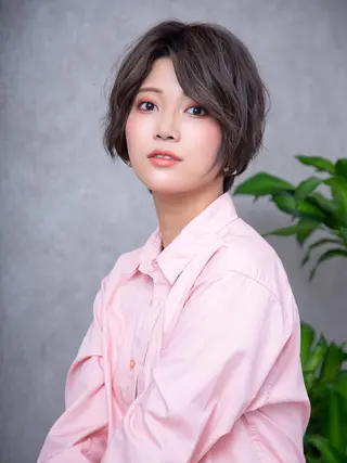 ショート カラー 【enil代表】 杉林和哉のヘアスタイル