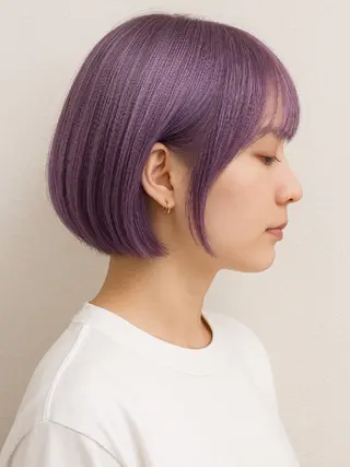 ショート カラー HAIR・MAKE PIGLET所属・小川【HAIR・MA KE PIGLET】のヘアスタイル