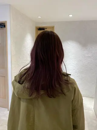 セミロング 💫扱いやすい ／レイヤー/小林陸のヘアスタイル