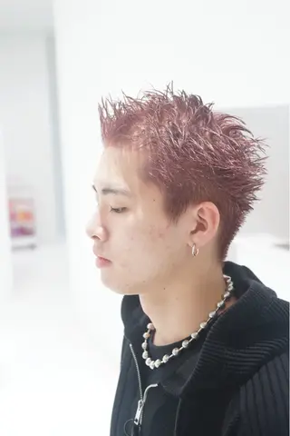カラー メンズ Nought所属・Nought KIRAのヘアスタイル