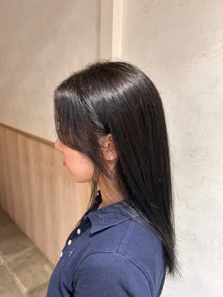 セミロング カラー 透明感カラー/ トリートメント🌷のヘアスタイル