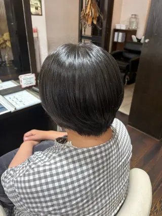 ショート カットモデル/ 松浦愛莉のヘアスタイル