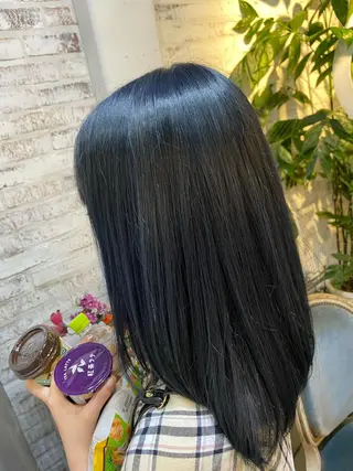 セミロング カラー Lian by Allure所属・韓国巻き/艶髪 あいとのヘアスタイル