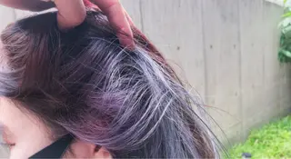 セミロング カラー 椎葉 祐也のヘアスタイル