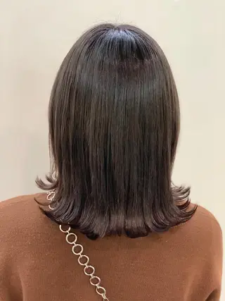 ミディアム GO TODAY シェアサロン 銀座Arc店所属・デジタルパーマ🫧 韓国風ヘア🫧サクラのヘアスタイル