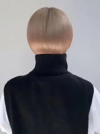 ミディアム パーマ ヘアアレンジ マツエク・マツパ ネイル アイブロウ yelm ［official］のヘアスタイル