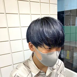 ショート カラー カワダ リュウセイのヘアスタイル