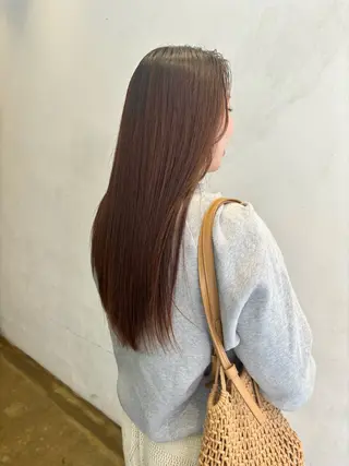 ロング カラー パーマ iki所属・パーマstyle てるてるのヘアスタイル