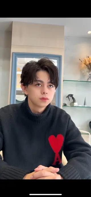 メンズ メンズ特化/パーマ 縮毛矯正/AYAのヘアスタイル