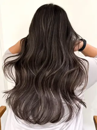 ロング 美人レイヤーカット 後藤健一のヘアスタイル