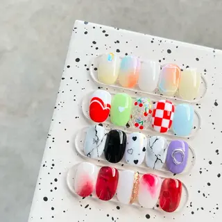 ネイル Nail salon - riru -所属・ネイリスト Nokaのネイルデザイン