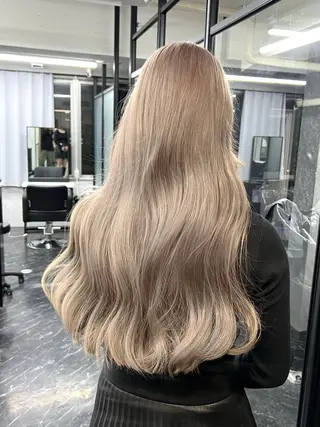 ロング カラー 梅田/韓国ヘア/ エクステ🤖ヒナのヘアスタイル