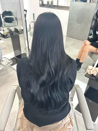 ロング カラー ♡透明感/艶カラー /haruka♡のヘアスタイル