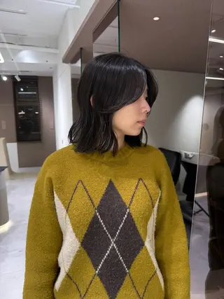 ミディアム カラー ⭐️圧倒的透明感 カラー⭐️/sayuのヘアスタイル