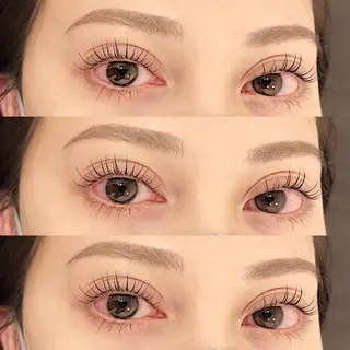 マツエク・マツパ アイブロウ . mikuのマツエク・マツパデザイン