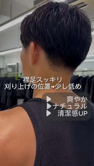 メンズ 石毛 大翔のヘアスタイル