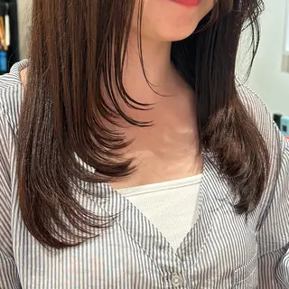 ロング 丸みボブ/メンズ /大山杏奈🌙のヘアスタイル