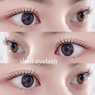 マツエク・マツパ Shell  eyelash所属・Shell 自由が丘のマツエク・マツパデザイン