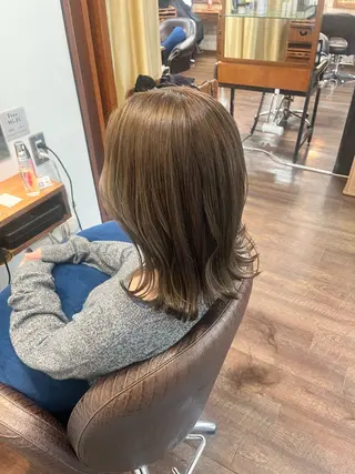 セミロング カラー 💠西山 果琳💠のマツエク・マツパデザイン