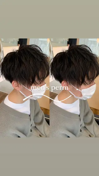 パーマ メンズ 🐸鈴木 綾乃🐸のヘアスタイル