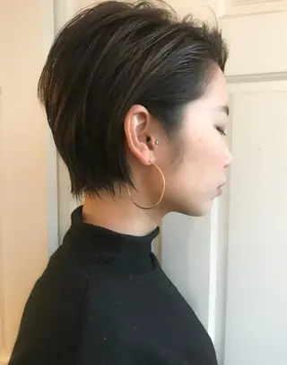 ショート カラー HAIR WORKS HELM所属・ショート✨ボブ✨代表 新田見美仁のヘアスタイル
