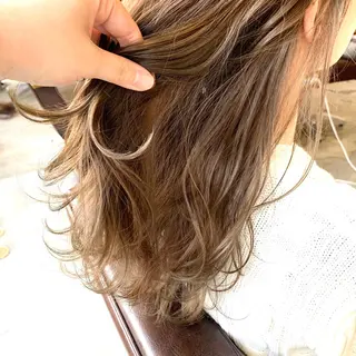 ロング カラー ヘアアレンジ merci.所属・🌻あいり merci.🌻のヘアスタイル