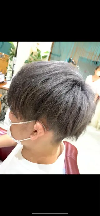 ショート カラー メンズ GO TODAY シェアサロン 名古屋パルコ所属・仲地 大地のヘアスタイル