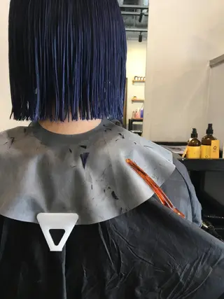 ミディアム カラー ハイトーン/レイヤー /ウルフ⭐️永田⭐️のヘアスタイル